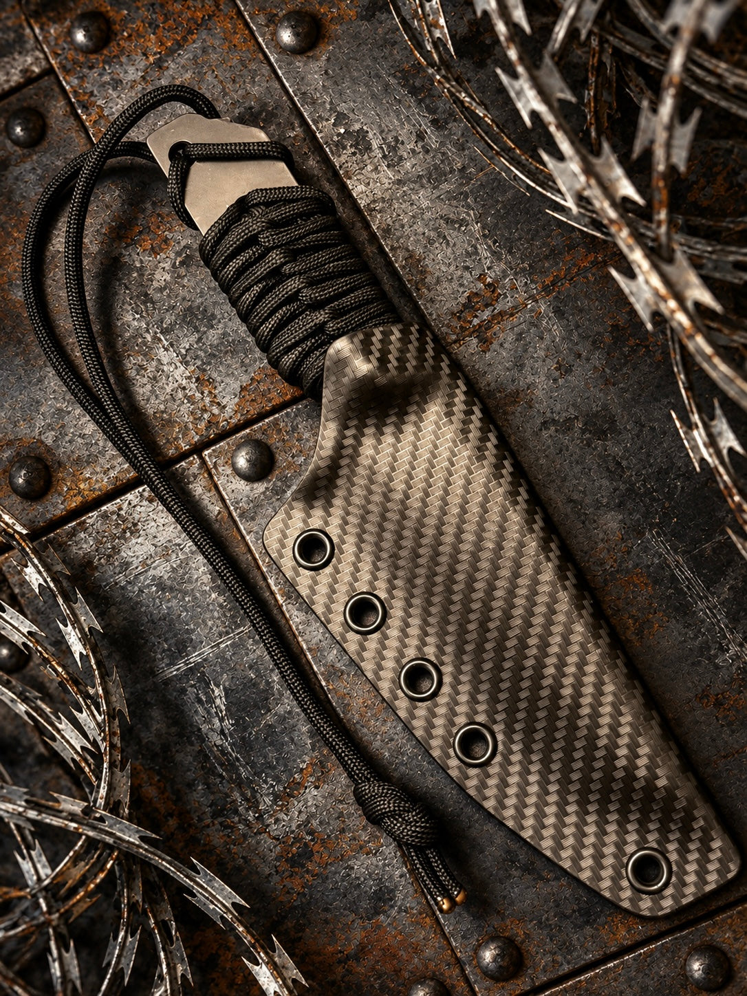 Duane Dwyer Custom DB-L – Hand-Ground PD#1 Tanto