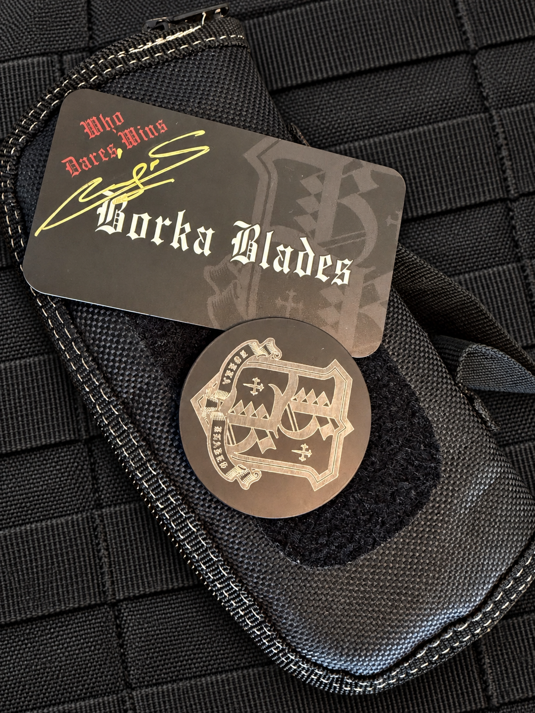 Borka Blades SB Reaper – Sebastijan Berenji & Sean Marfione – Hand-Ground M390 – G10/Titanium