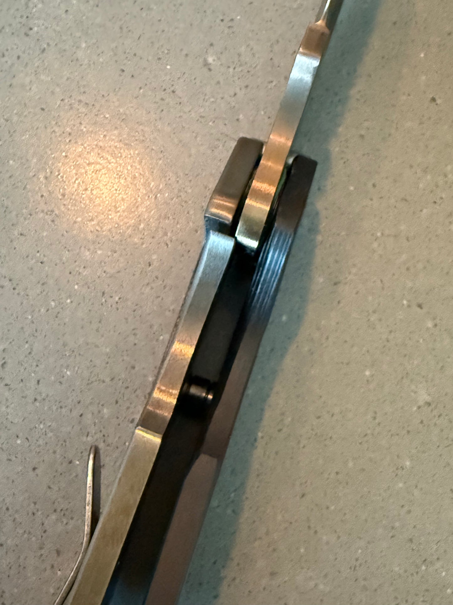 Duane Dwyer BBN-M sm100 tanto, F35 carbon fiber