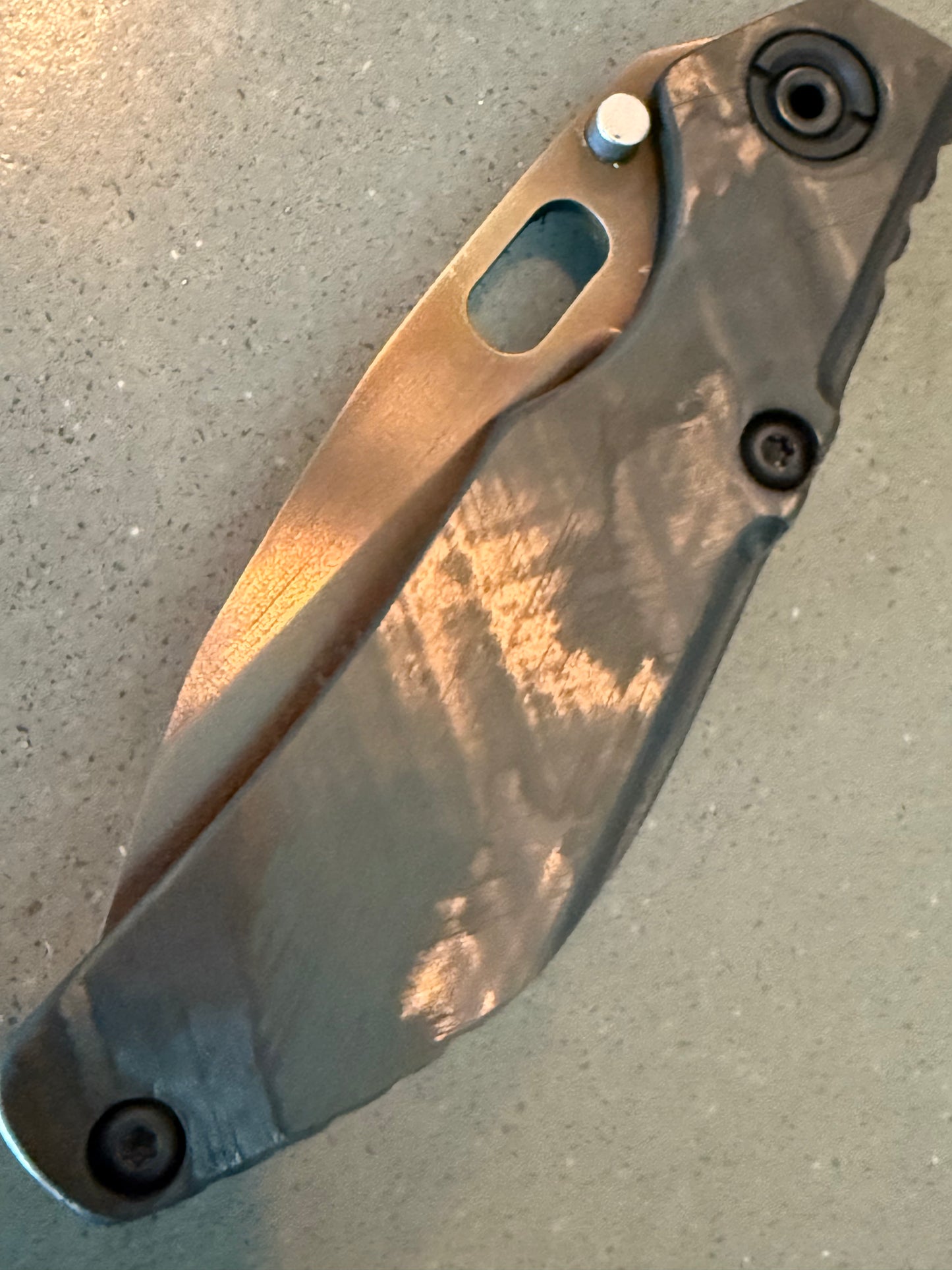 Duane Dwyer BBN-M sm100 tanto, F35 carbon fiber