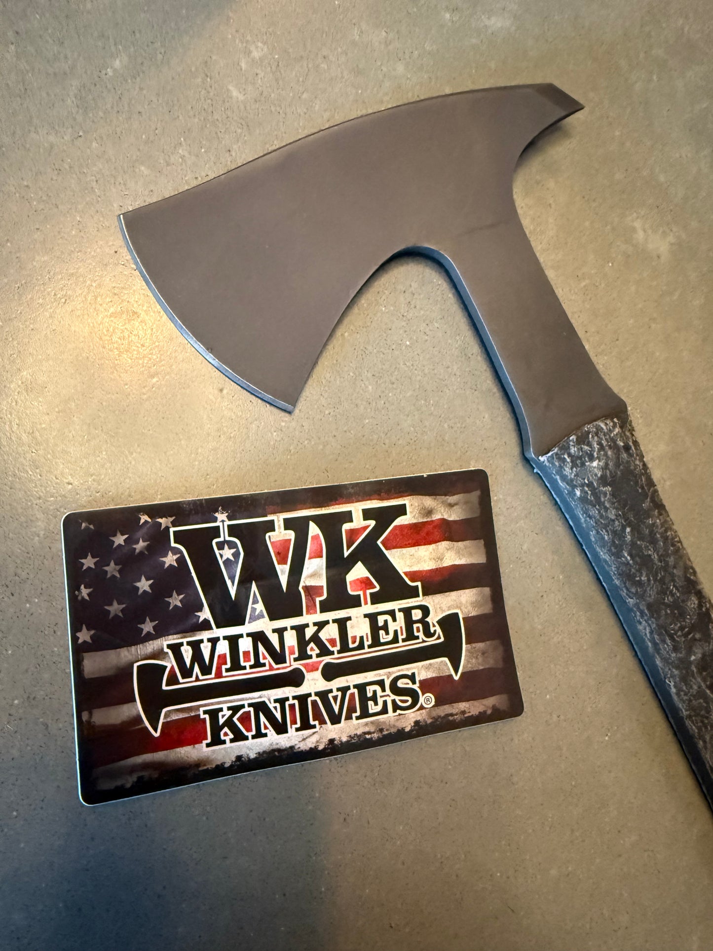 Winkler Knives - Ridgeline Hatchet - rubber handle