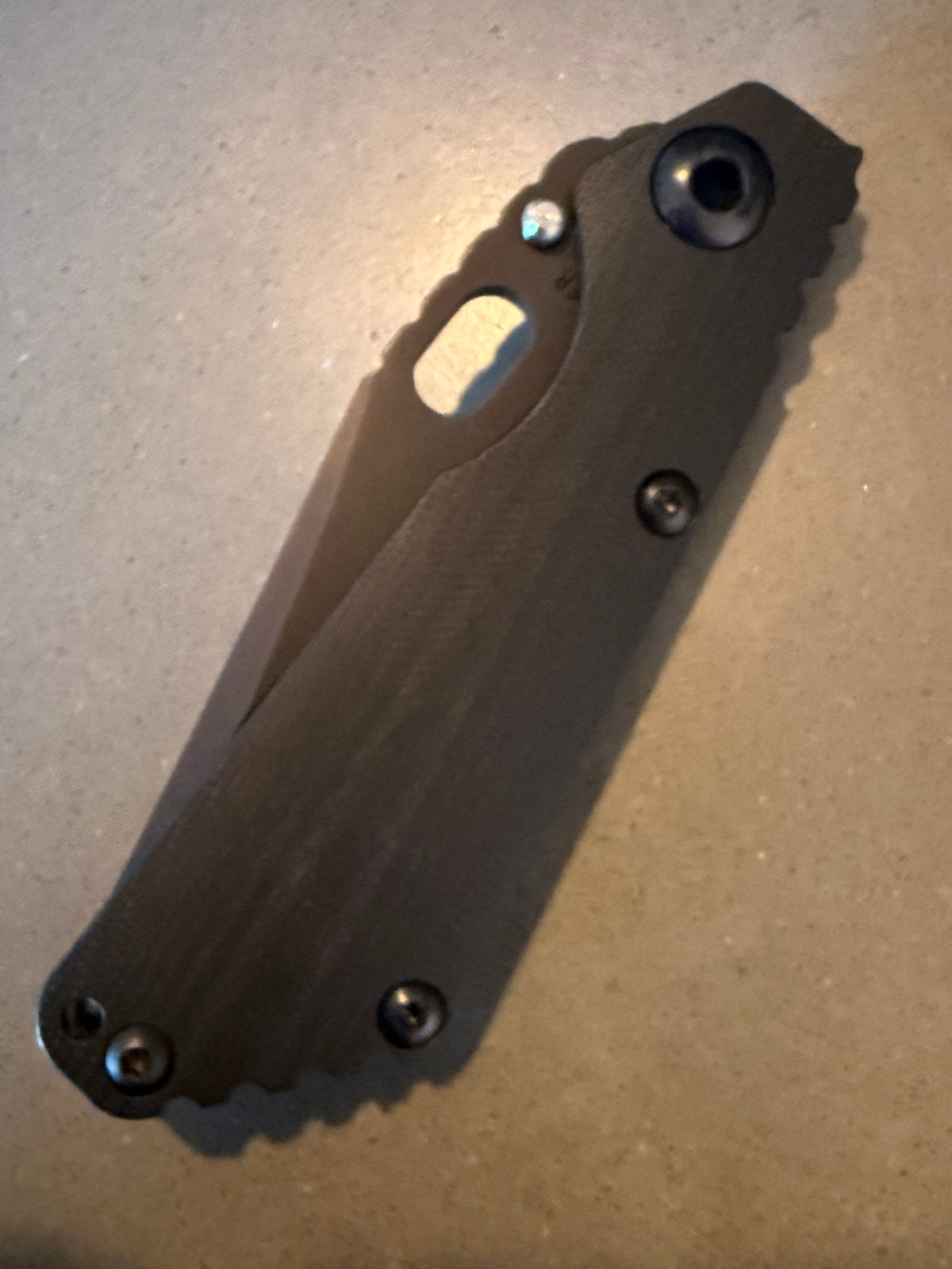 Strider SnG CC — Strider frame lock folding knife, titanium handle (view 5 of 6)