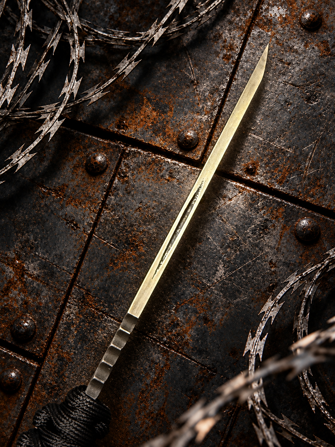 Duane Dwyer Custom DB-L – Hand-Ground PD#1 Tanto