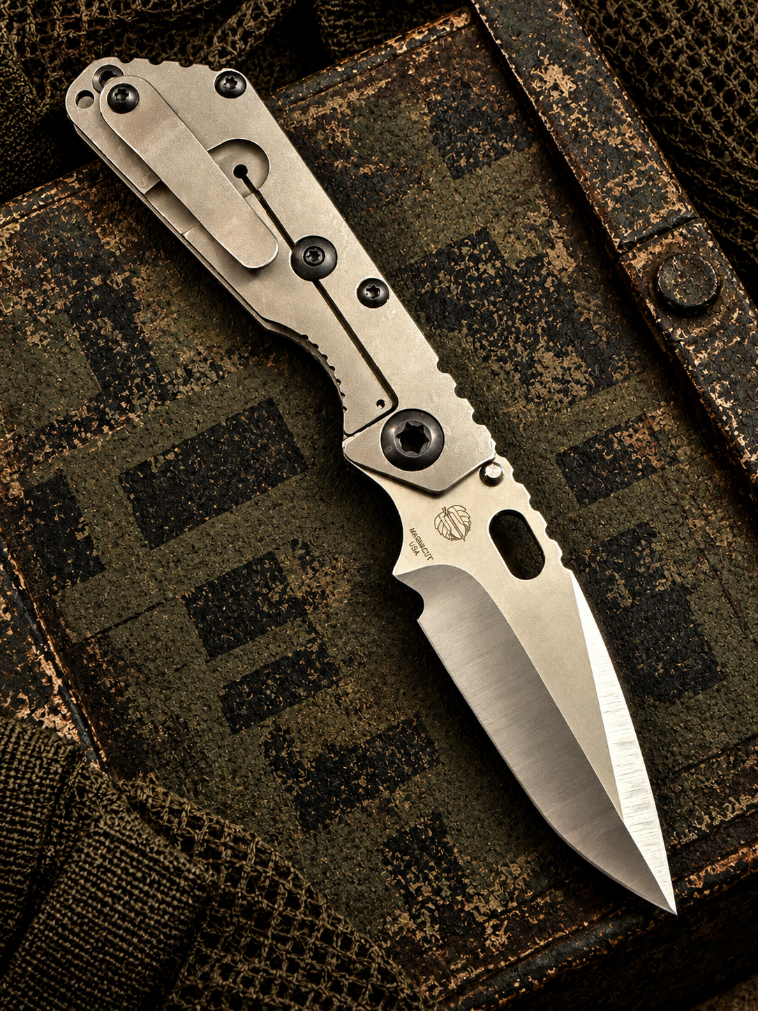 Strider SnG CC – MagnaCut Compound Grind / Full Titanium