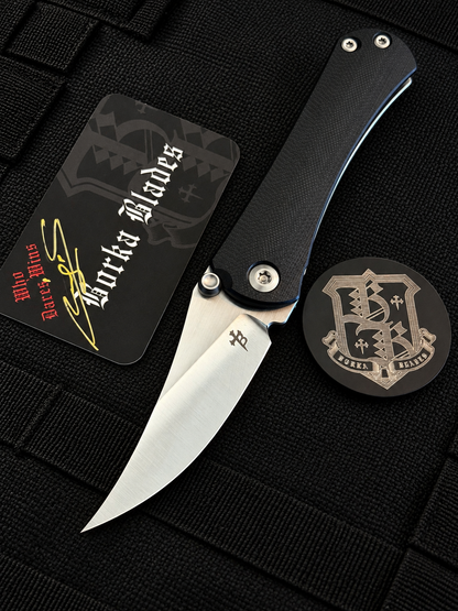 Borka Blades SB Reaper – Sebastijan Berenji & Sean Marfione – Hand-Ground M390 – G10/Titanium