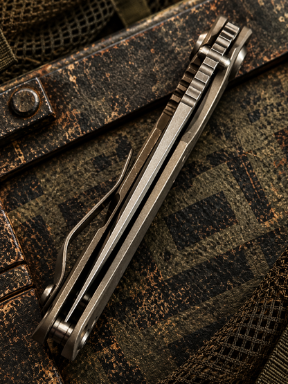 Strider SnG CC – MagnaCut Compound Grind / Full Titanium