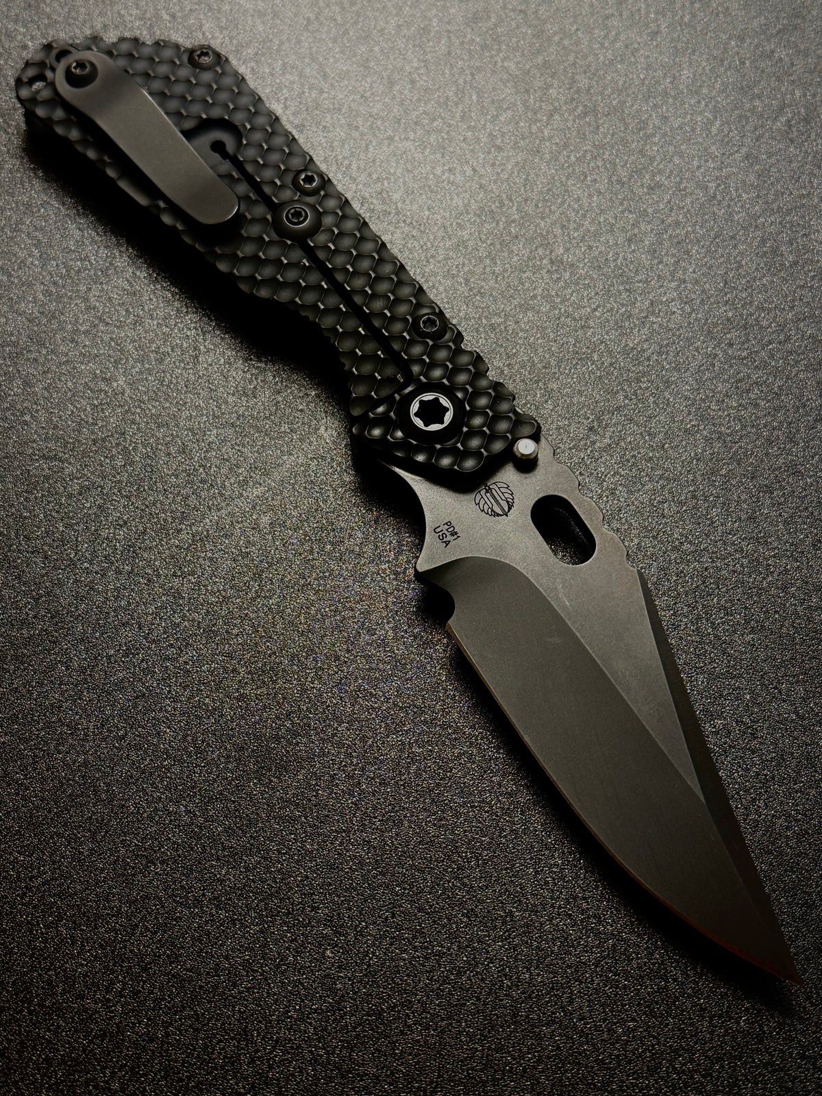 Strider SMF Full Titanium DGG – DLC Hand-Ground PD1 Bowie