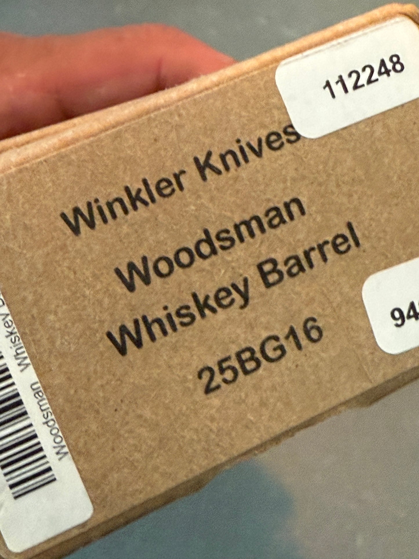Winkler Woodsman - Whiskey Barrel -limited