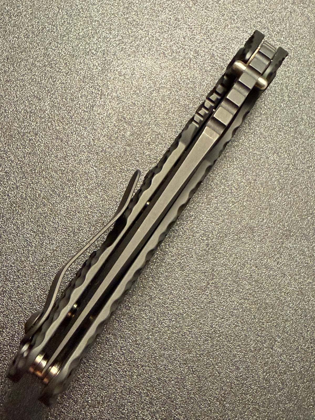 Strider SMF Full Titanium DGG – DLC Hand-Ground PD1 Bowie
