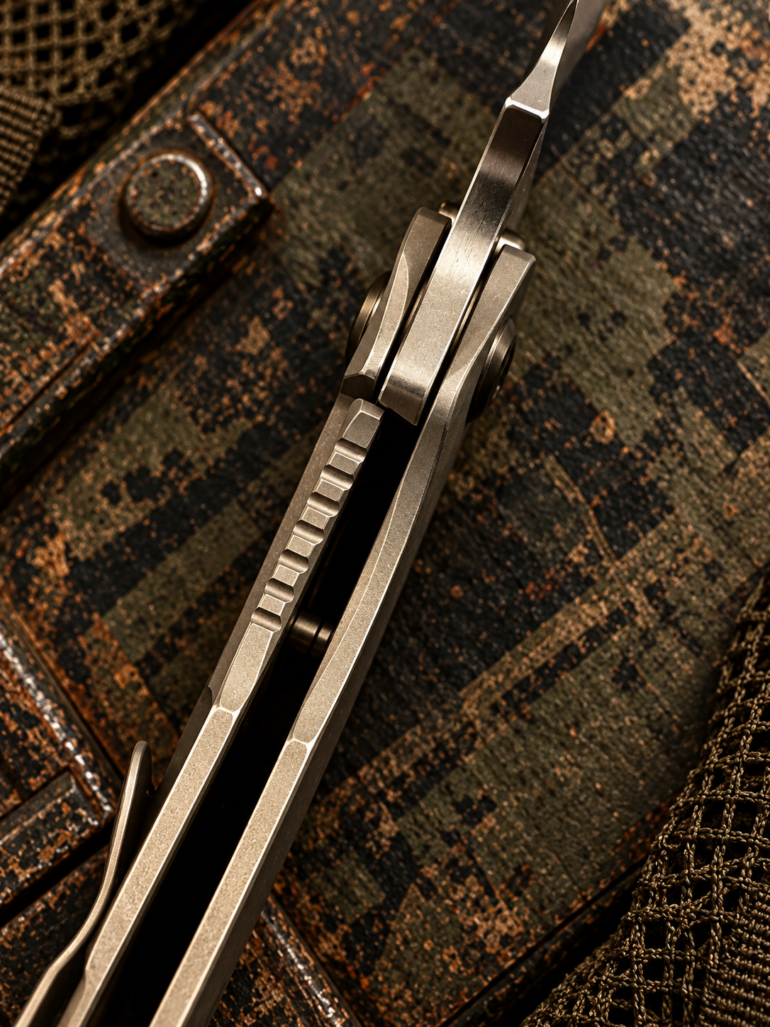 Strider SnG CC – MagnaCut Compound Grind / Full Titanium