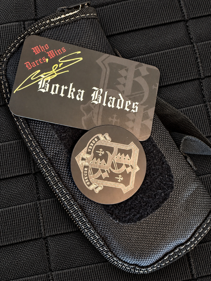 Borka Blades SB Reaper – Sebastijan Berenji & Sean Marfione – Hand-Ground M390 – G10/Titanium