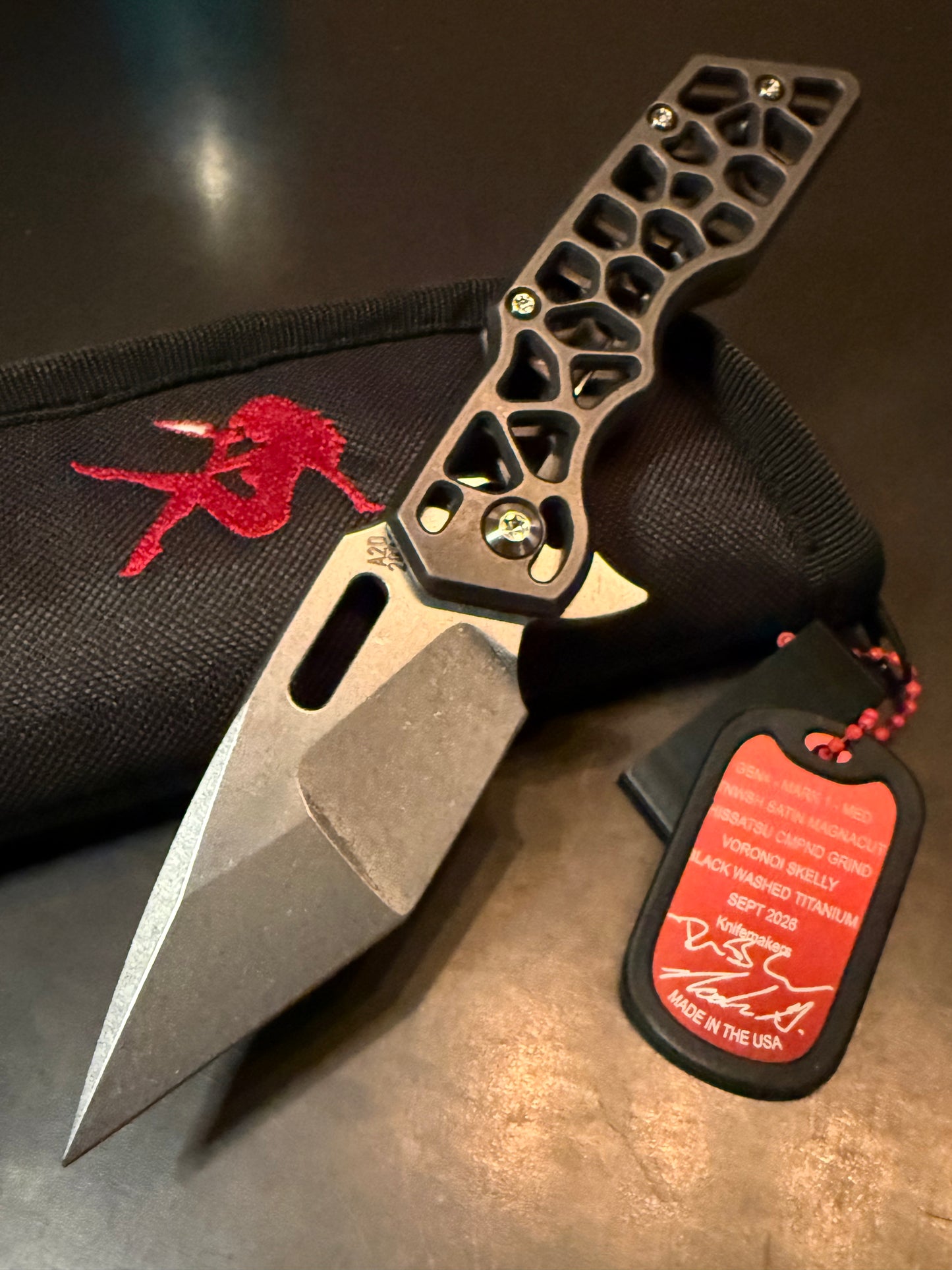 Attn2Detail Mercantile Mark 1 MED Gen 4 – MagnaCut Hissatsu Compound Grind – Voronoi Skeletonized Titanium
