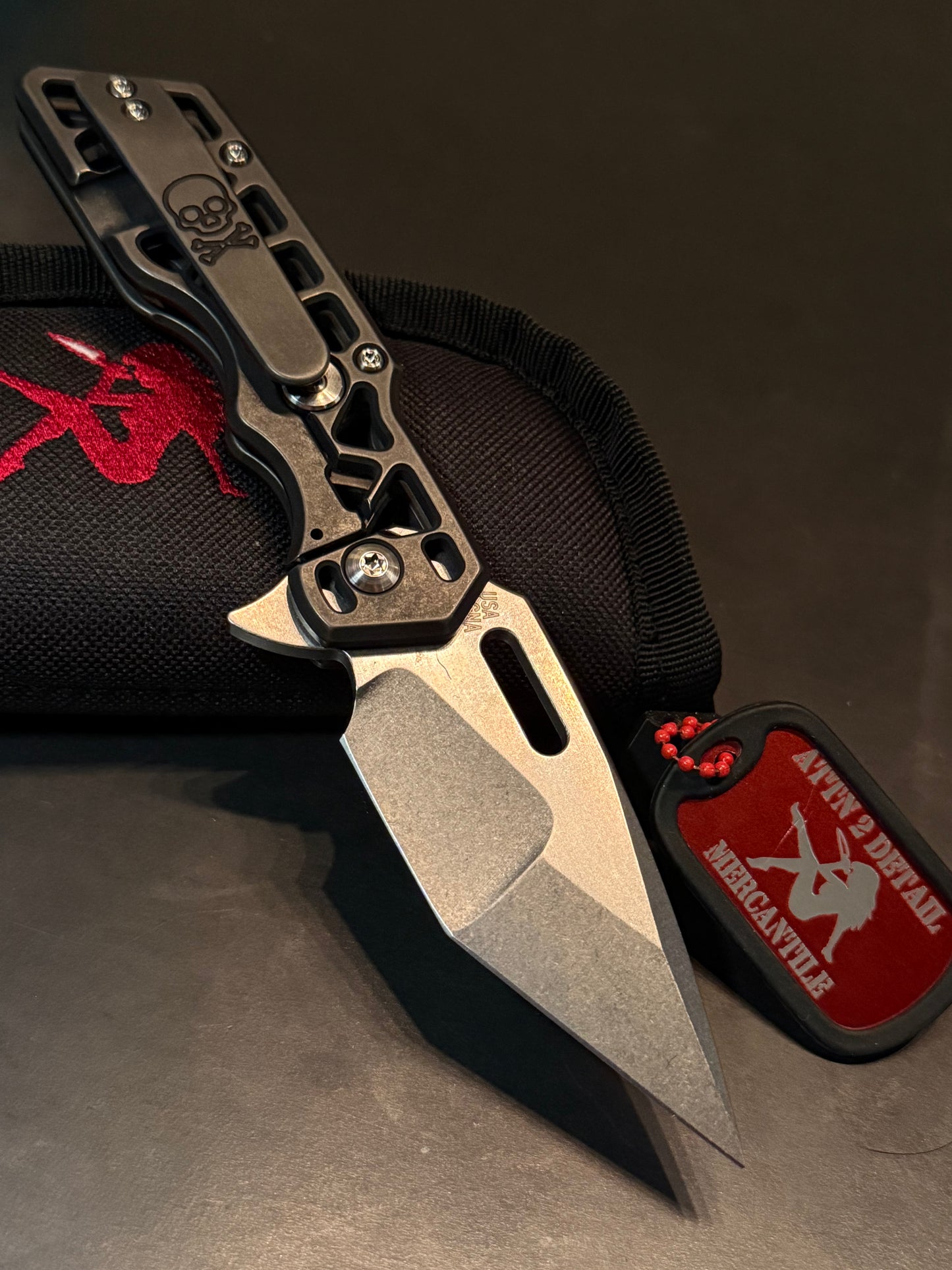 Attn2Detail Mercantile Mark 1 MED Gen 4 – MagnaCut Hissatsu Compound Grind – Voronoi Skeletonized Titanium
